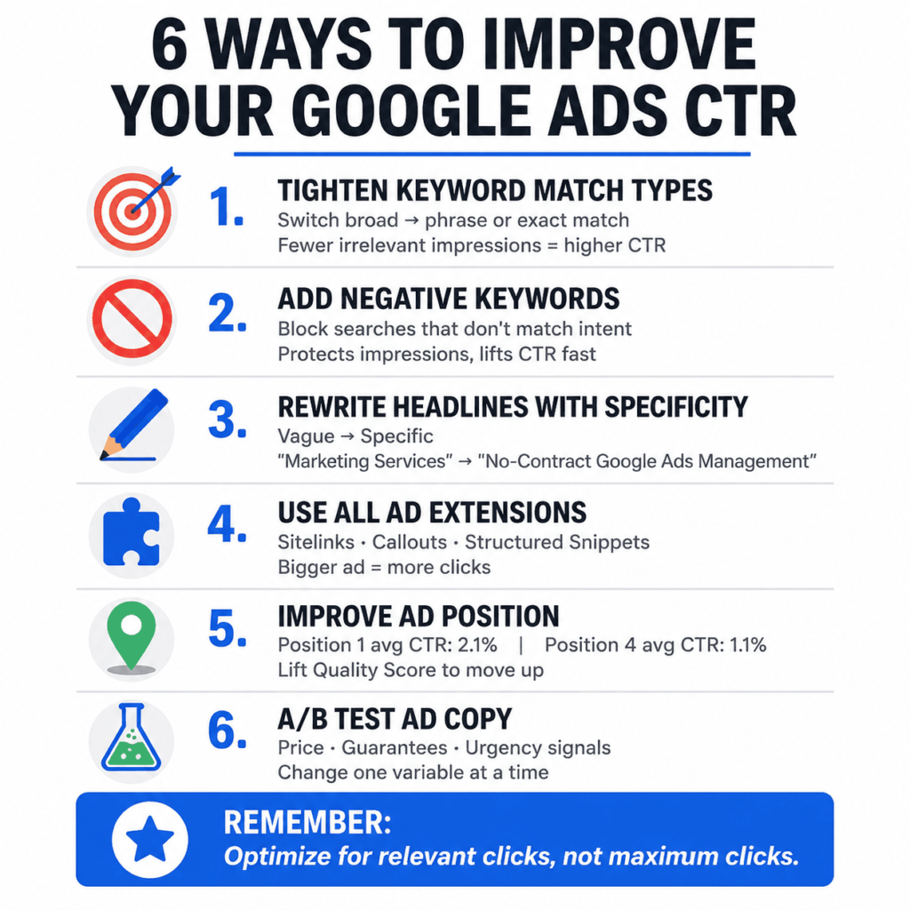 Practical Ways to Improve CTR from 2%