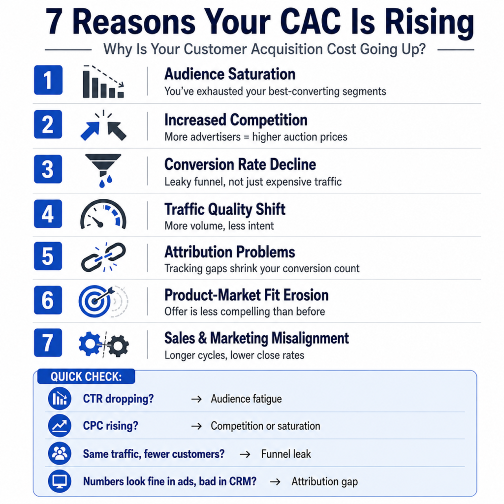 The Most Common Reasons CAC Increases