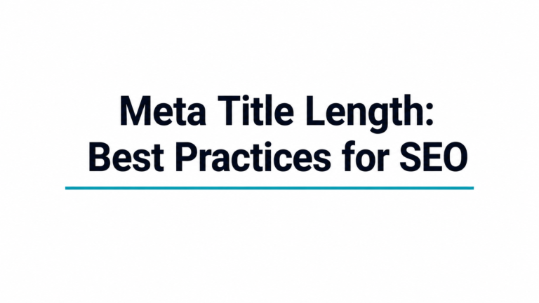 Meta Title Length: Best Practices for SEO