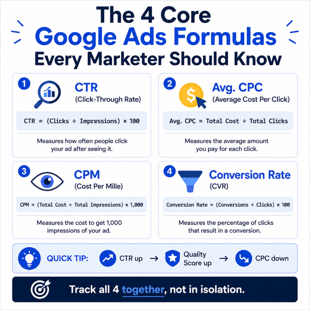 Core Performance Formulas