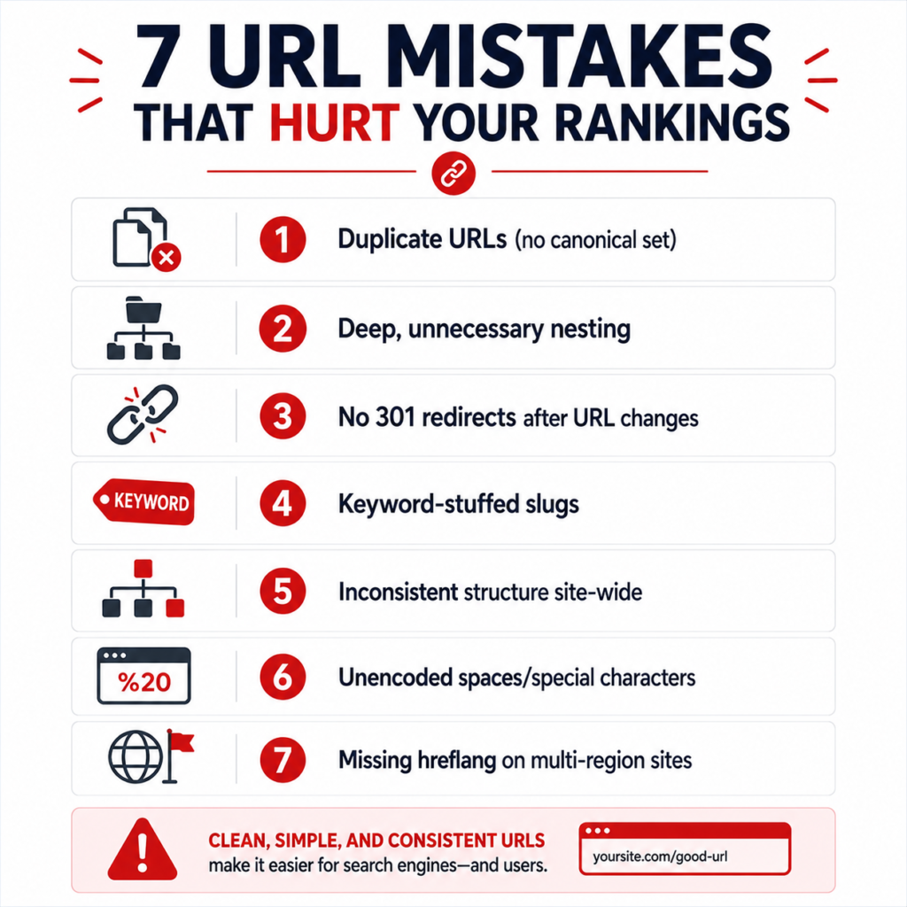 Common URL Mistakes That Quietly Hurt Rankings