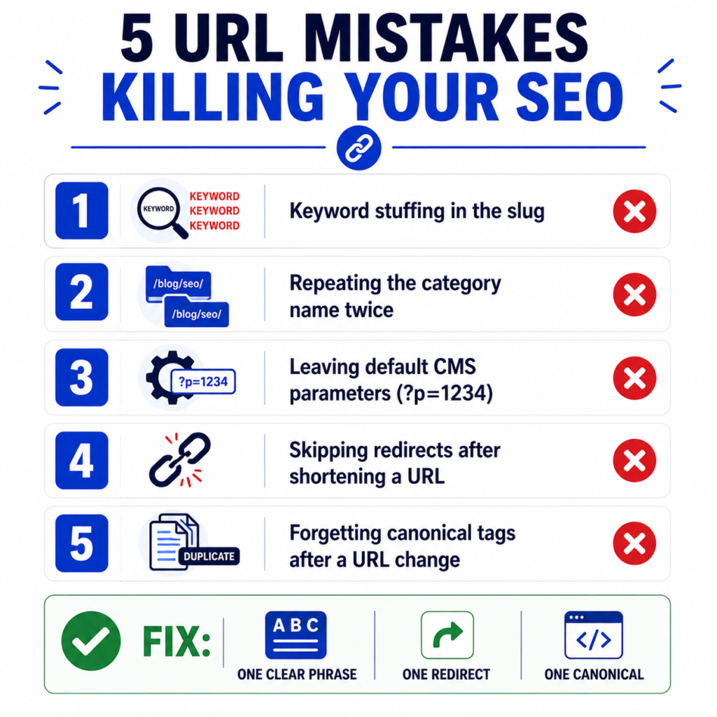 Common Mistakes That Make URLs Longer Than They Need to Be