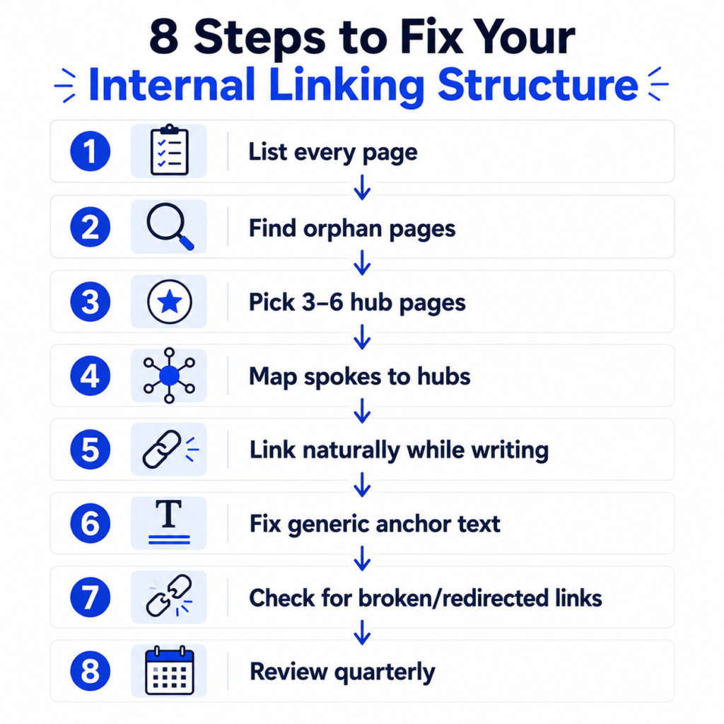 Step-by-Step: Building Your Internal Linking Structure